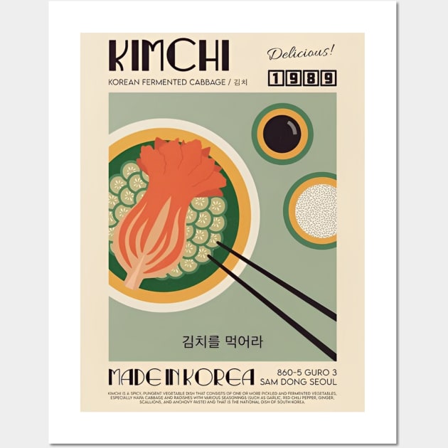 The Kimchi Wall Art by floreslauda